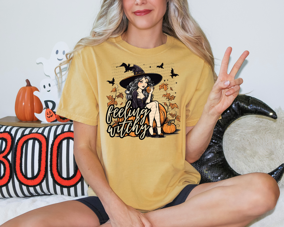 Feeling Witchy Girl 54213 DTF transfer