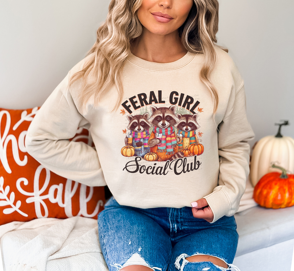 Feral Girl Social Club 61835 DTF transfer