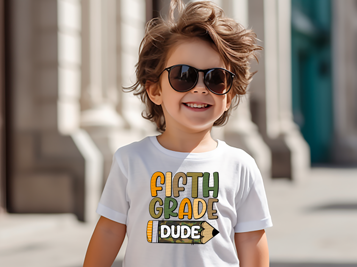 Fifth Grade Dude 42480 DTF transfer