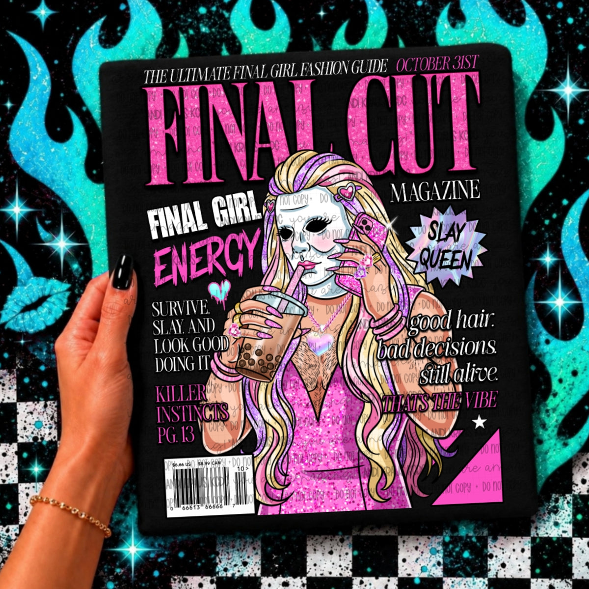 Final cut magazine Sunday Special DTF transfer