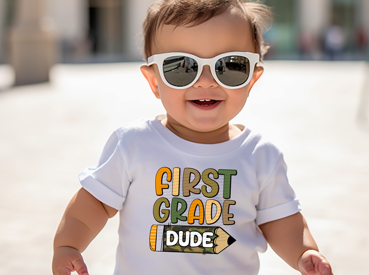 First Grade Dude 42482 DTF transfer