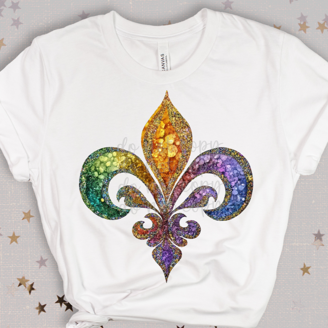 Fluer De Lis (Parker)  DTF Transfer