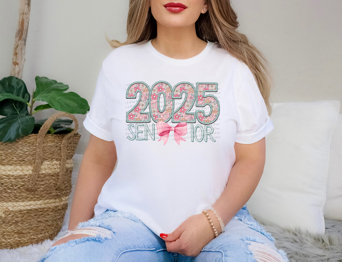 Floral Senior 2025 74934 DTF Transfer