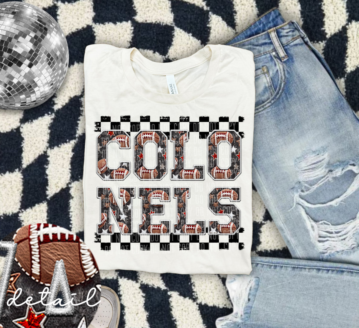 Football Colonels 63687 DTF transfer