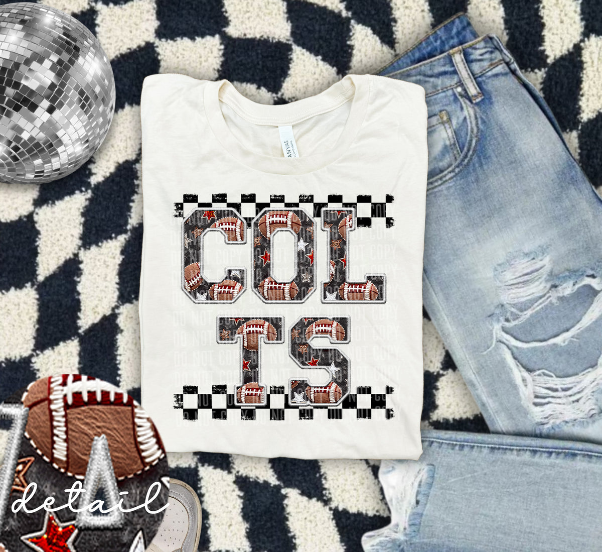 Football Colts 63688 DTF transfer