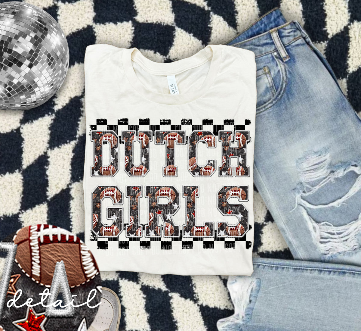Football Dutch Girls 63695 DTF transfer