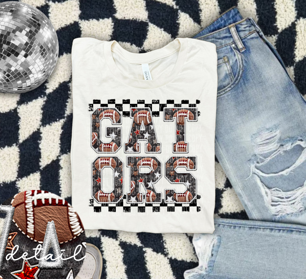 Football Gators 63700 DTF transfer