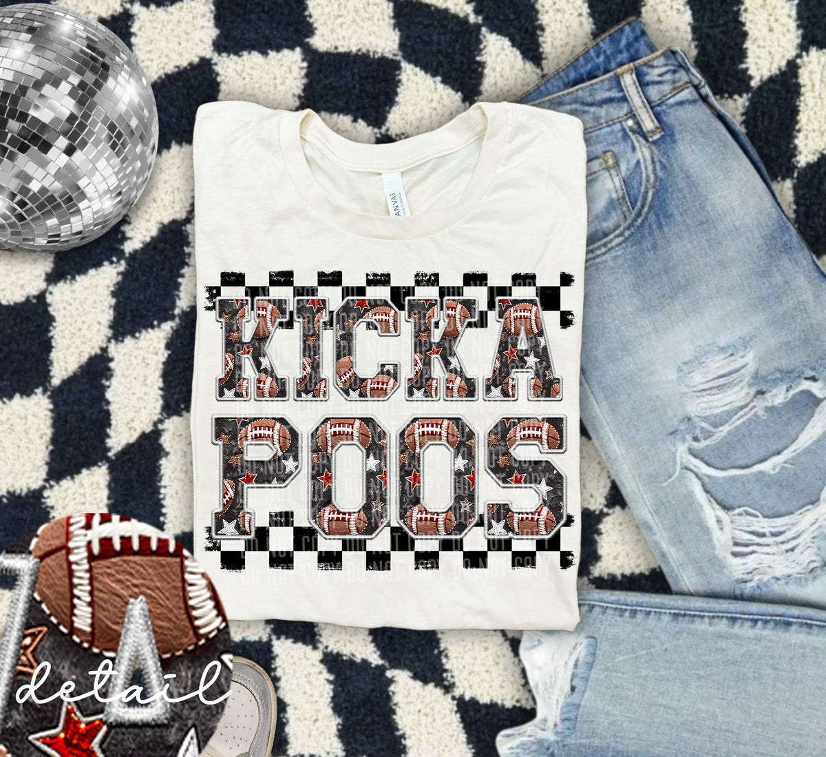 Football Kickapoos 63715 DTF transfer