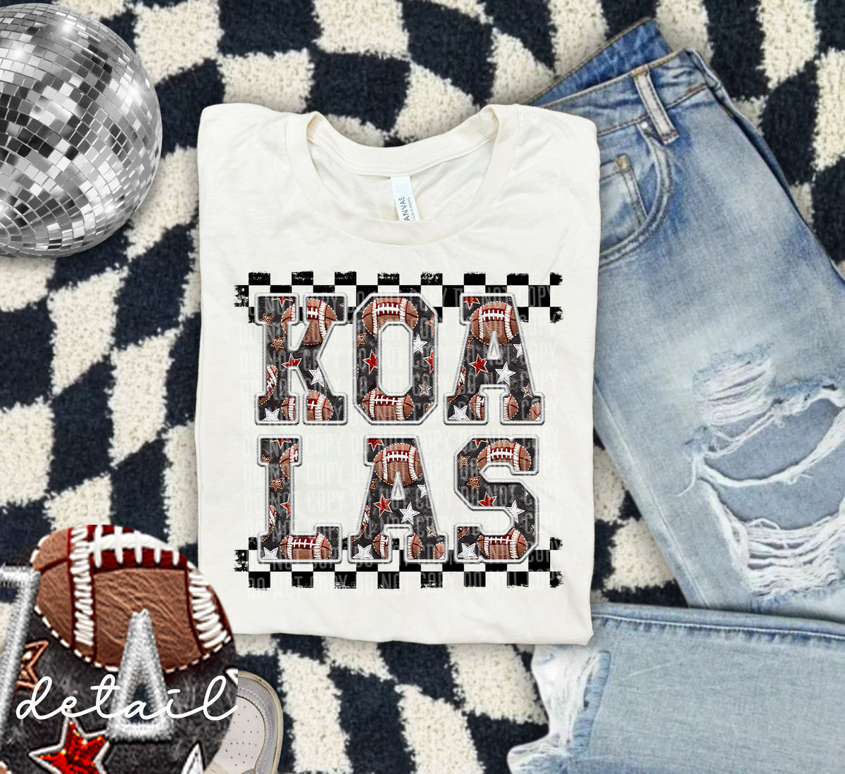Football Koalas 63717 DTF transfer
