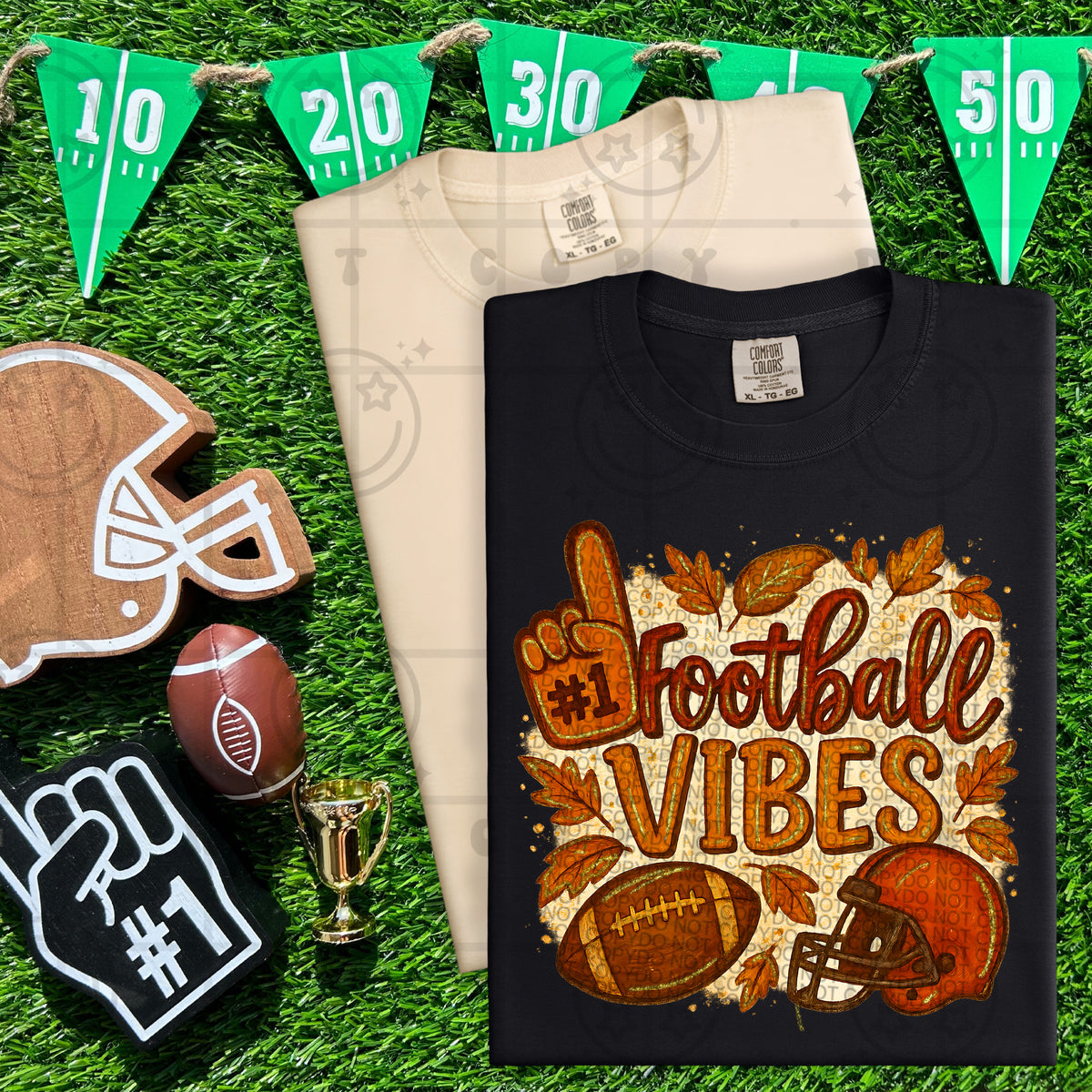 Football vibes fall (HW) 106922 DTF transfer