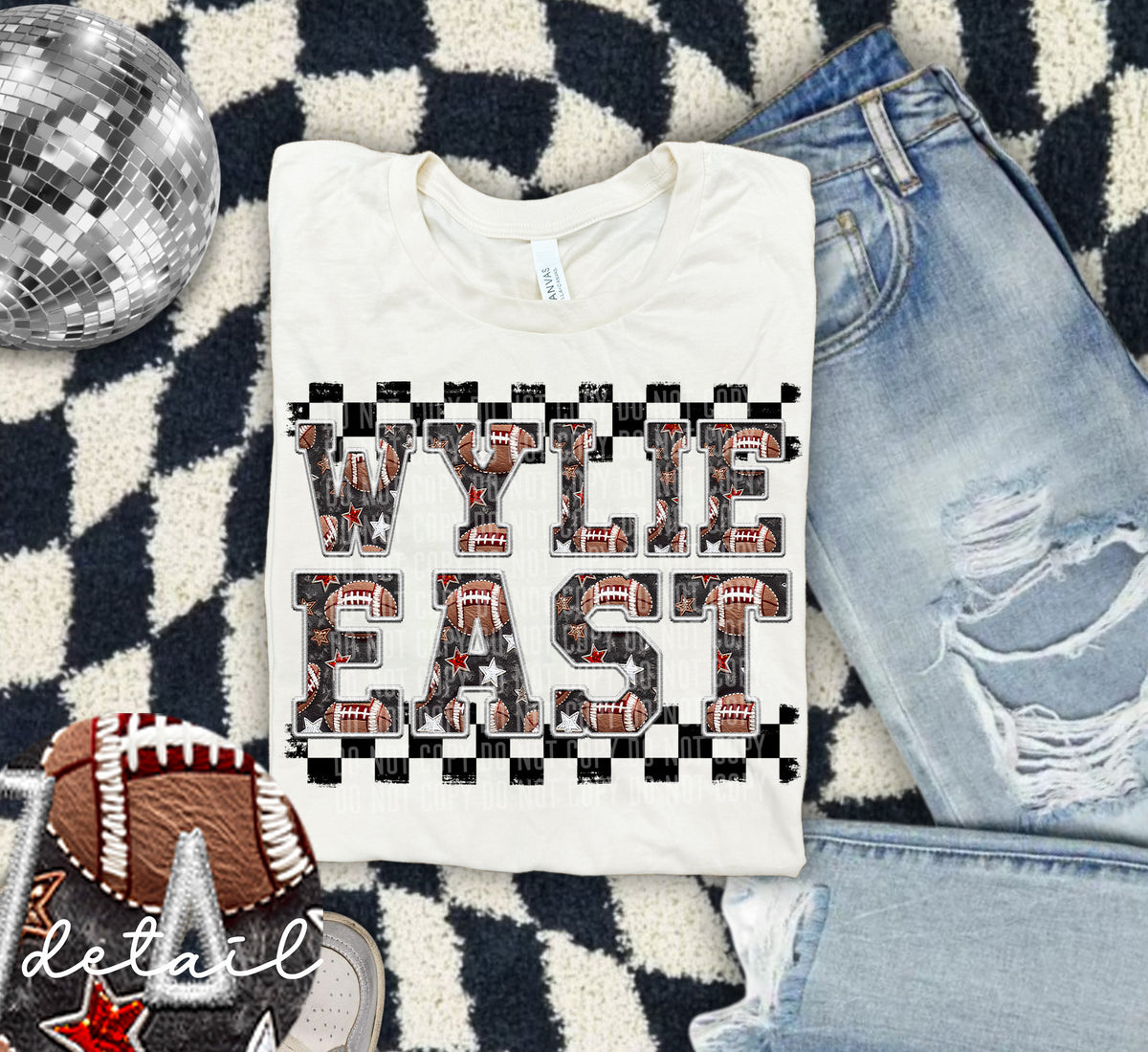 Football Wylie East 63852 DTF transfer