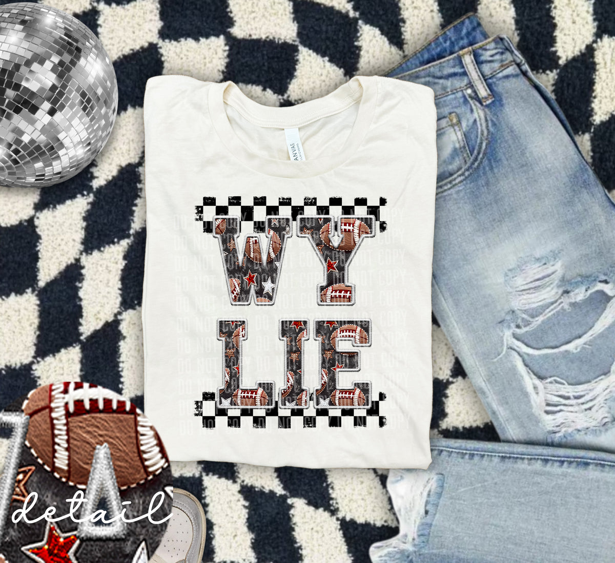 Football Wylie 63853 DTF transfer