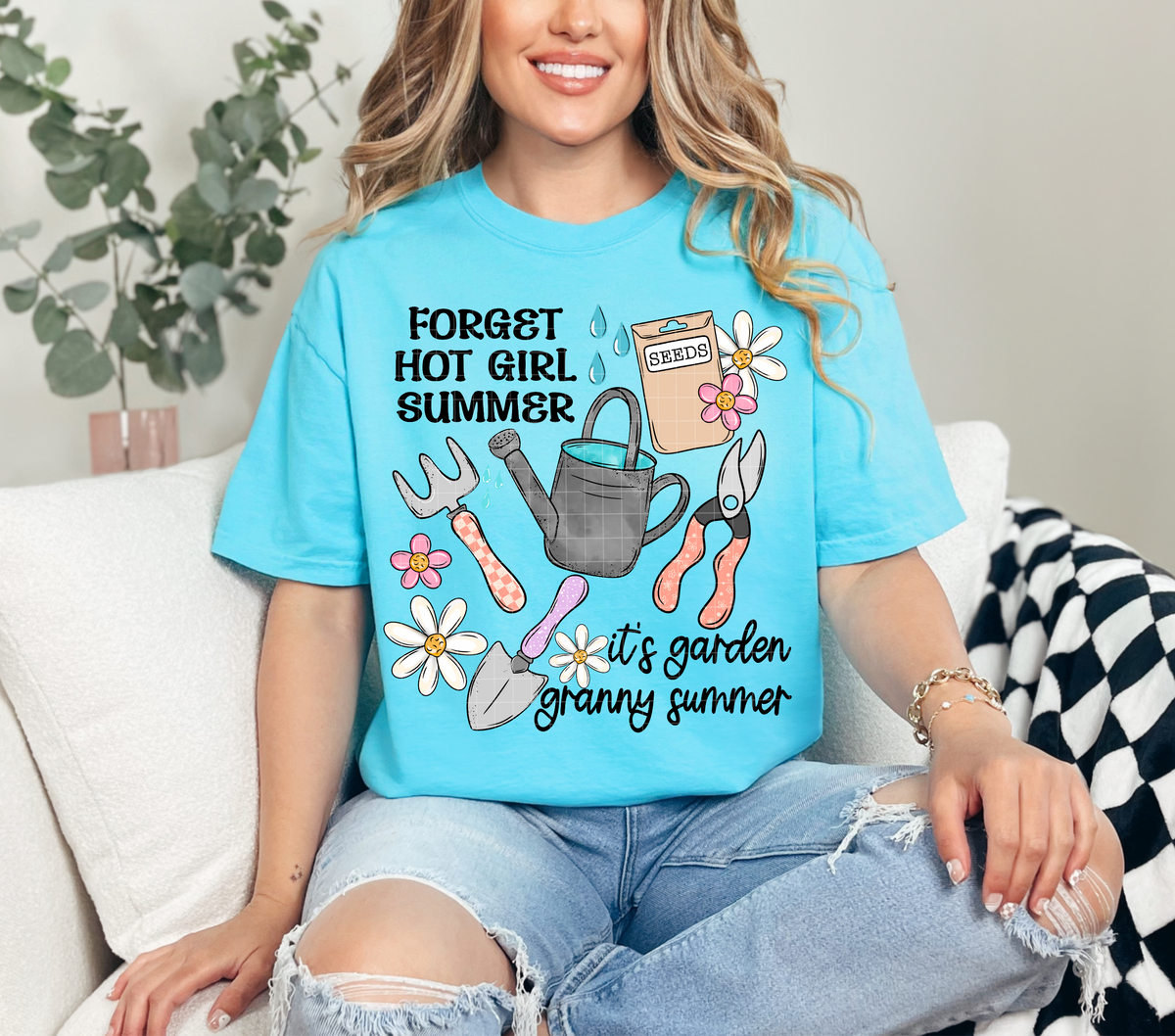 Forget hot girl summer (40e) DTF Transfer