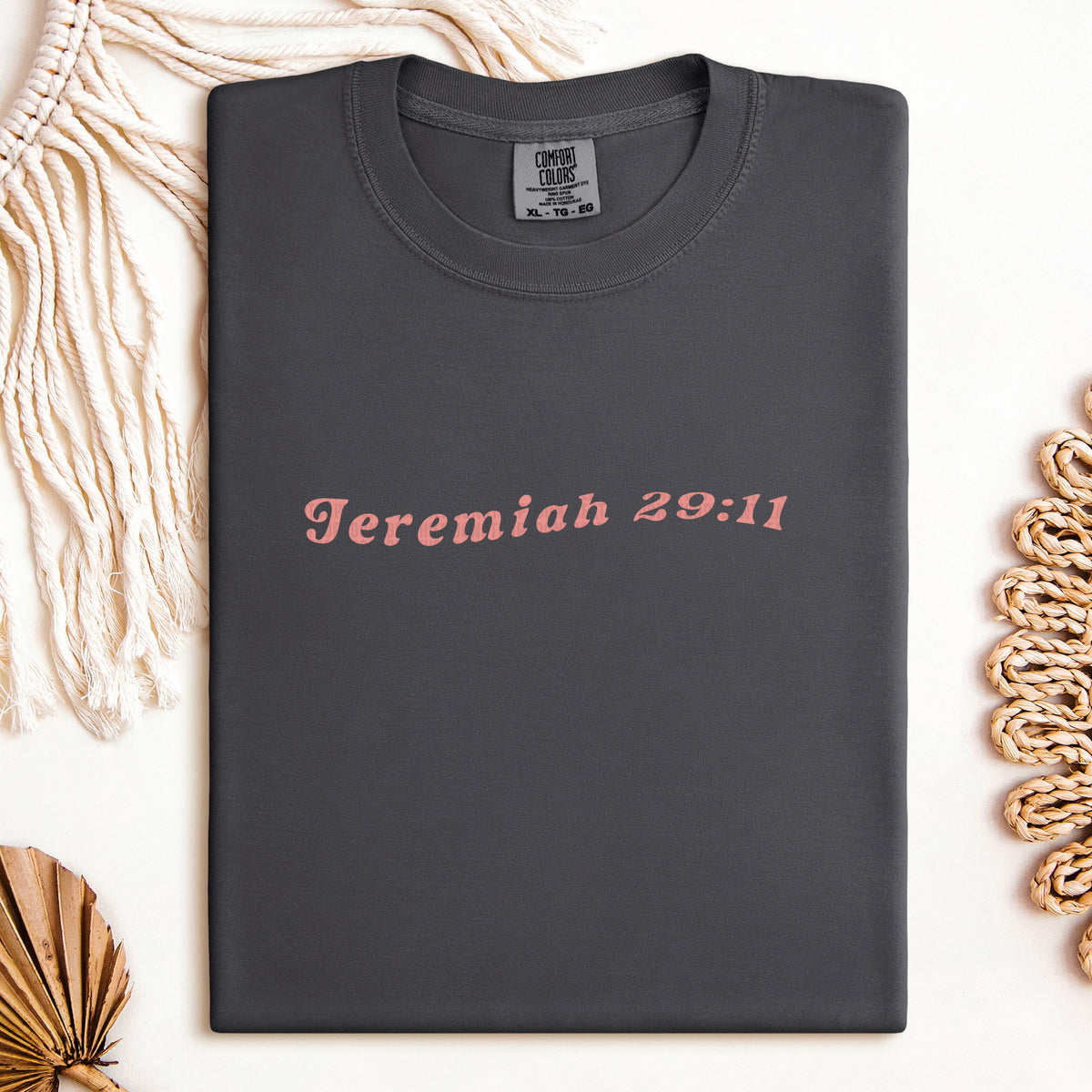 Jeremiah 29:11 pink 103813 DTF transfer