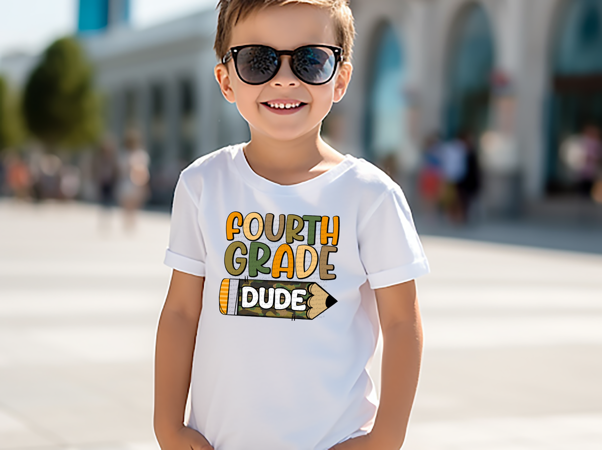 Fourth Grade Dude 42486 DTF transfer