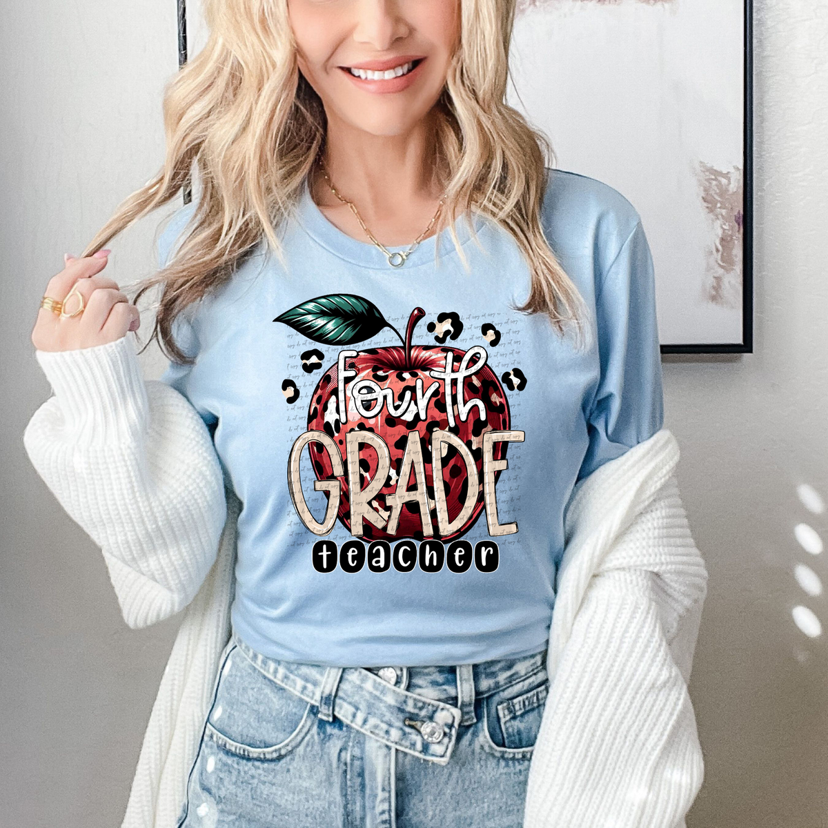 Fourth Grade Teacher 42558 DTF transfer