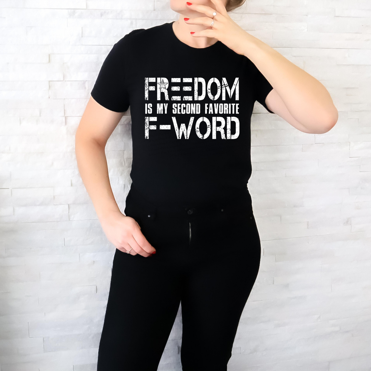 Freedom Is My Second Favorite F-Word 117147 DTF Transfer