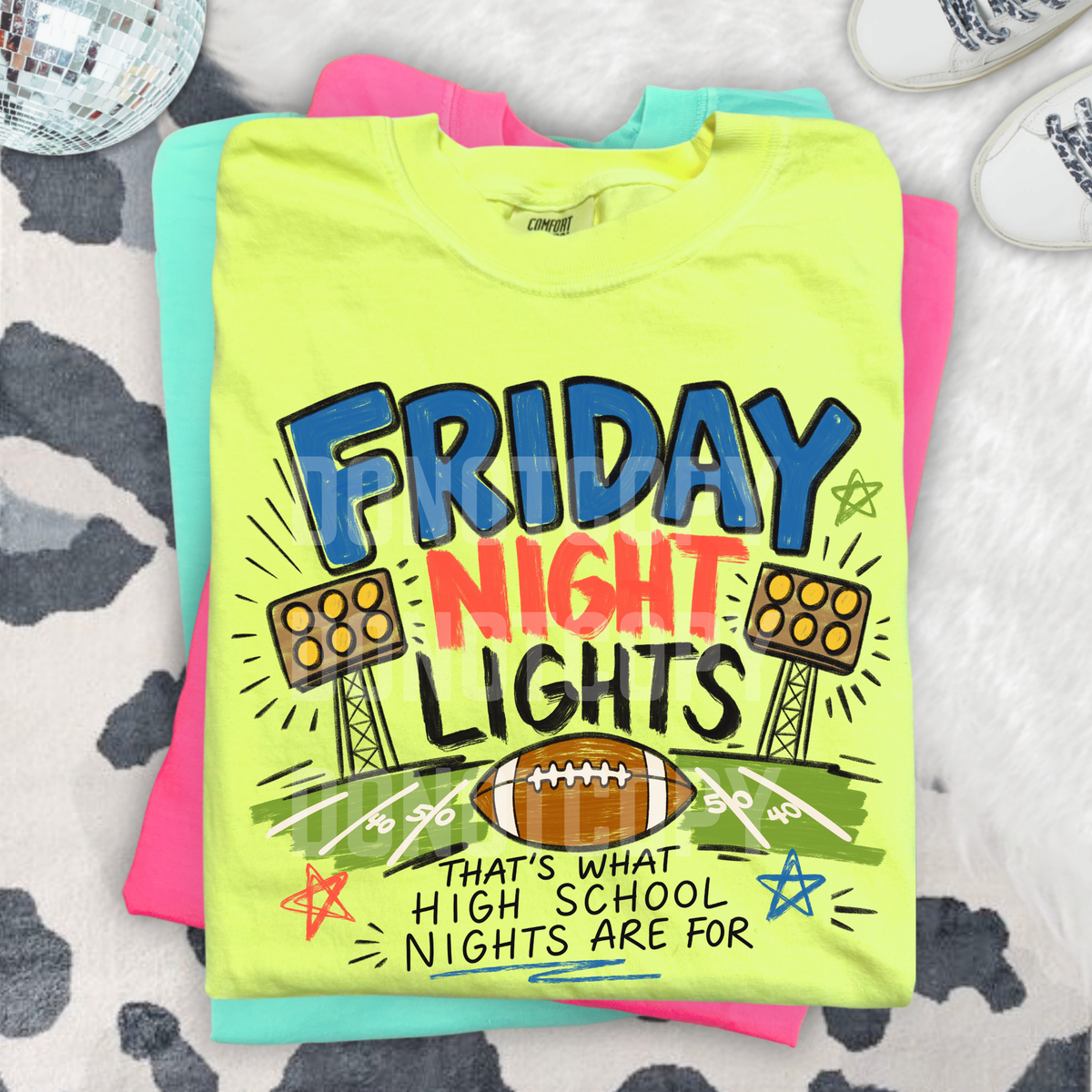 Friday night lights football (CSG) DTF Transfer