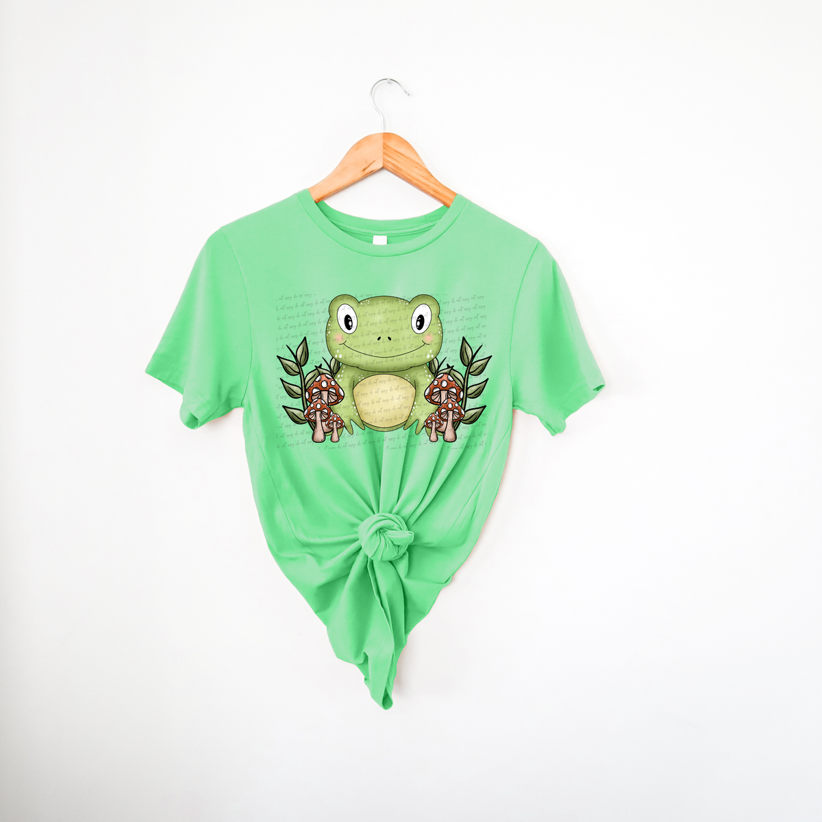 Frog With Lady 86151 DTF Transfer