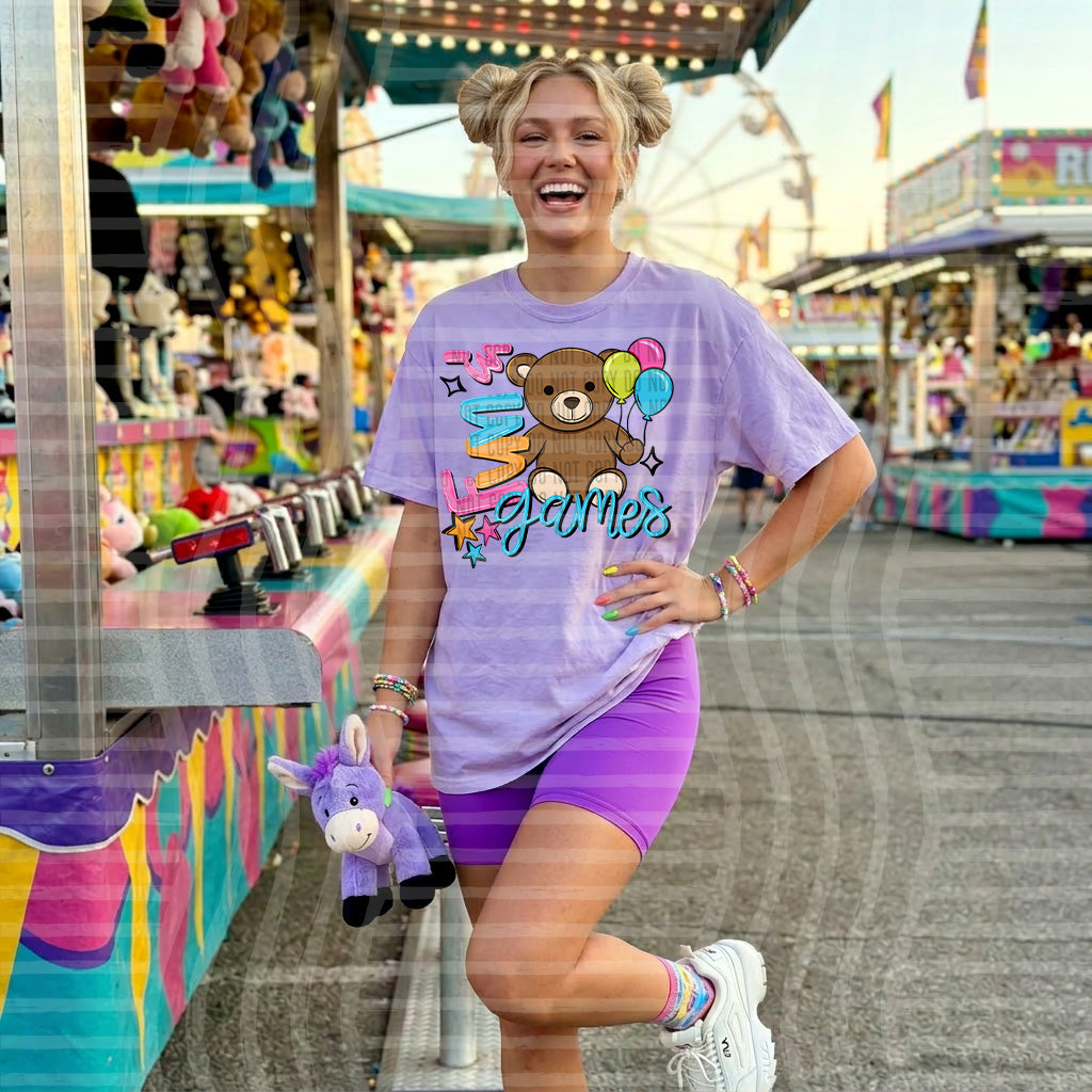 fun and games carnival (caplinger) DTF Transfer