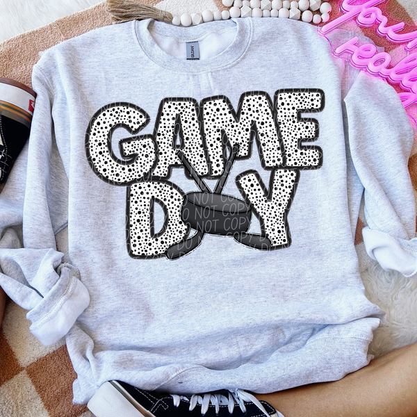 Game Day Hockey Dotted 66177 DTF transfer