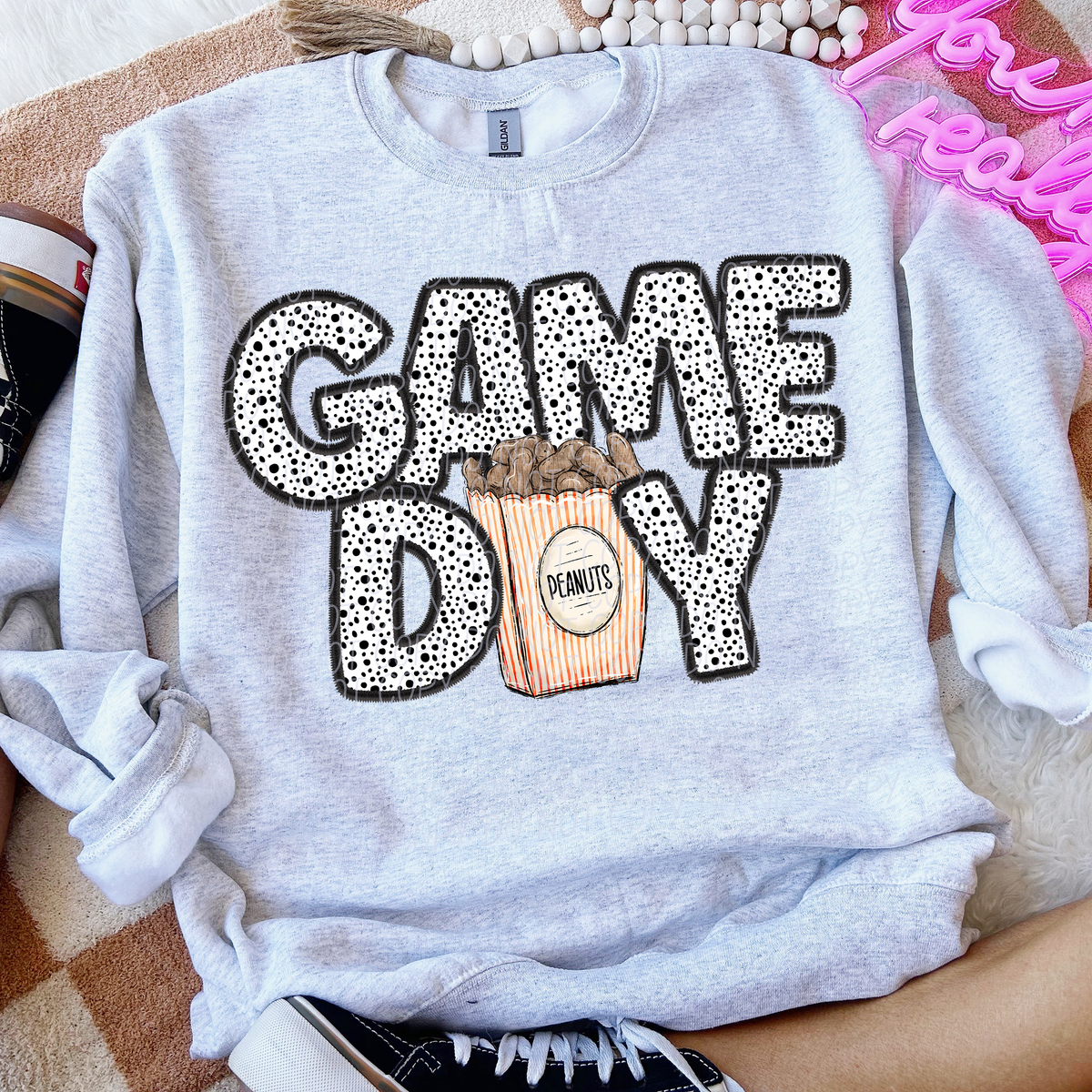 Game Day Peanuts Dotted 66179 DTF transfer