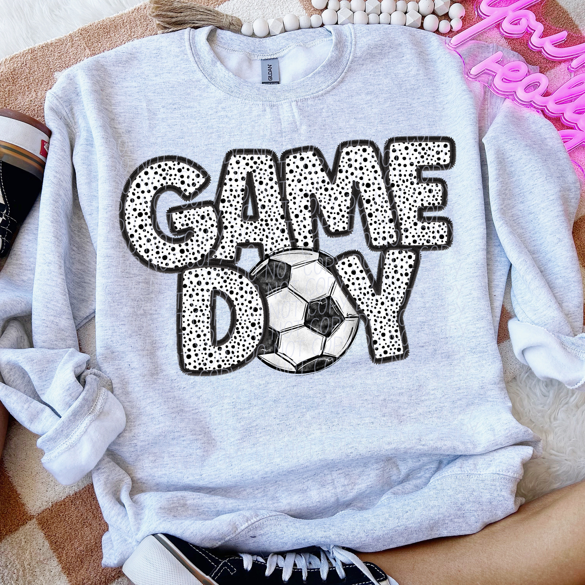Game Day Soccer Dotted 66182 DTF transfer