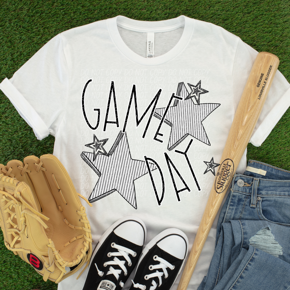 Gameday strip stars (City) DTF Transfer