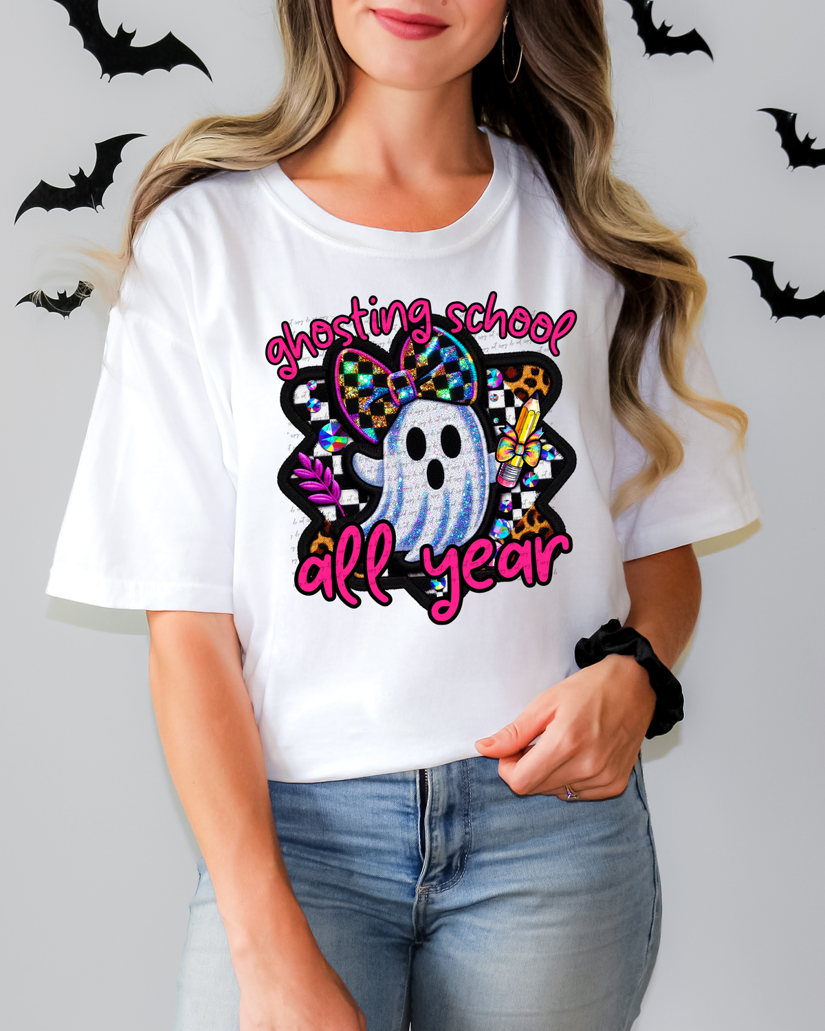 Ghosting School Year 51433 DTF transfer