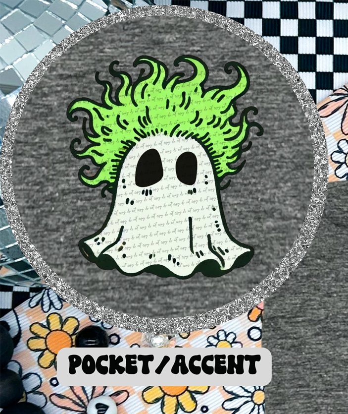 I'm The Ghost With The Most Babe Pocket 46247 DTF transfer