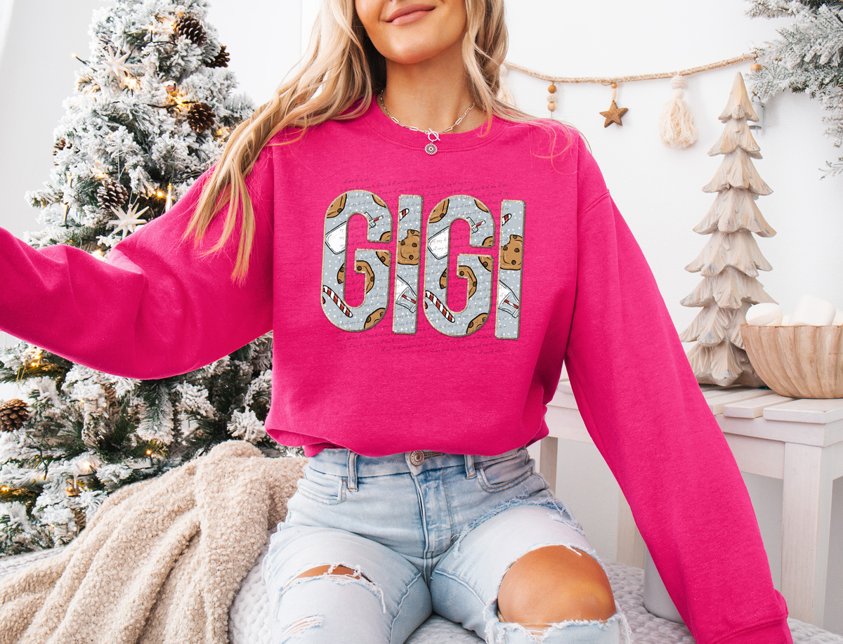 Gigi Cookies Candy Cane 61864 DTF transfer