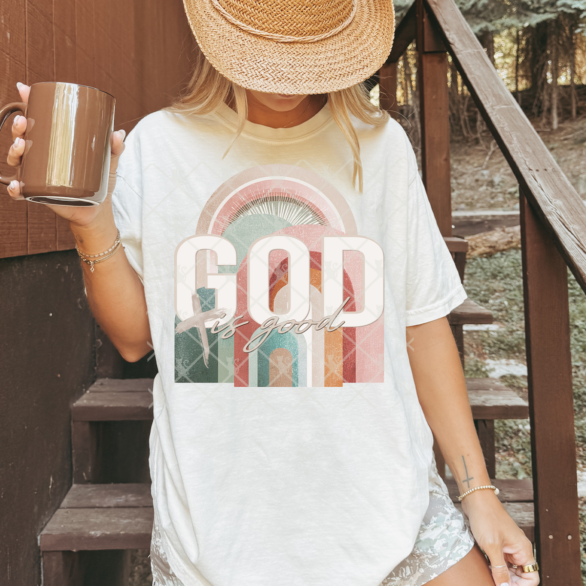 God is good rainbow (TTD) DTF Transfer