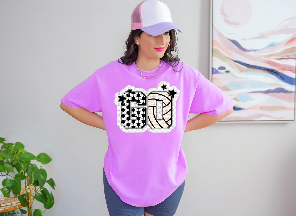 Go Soccer And Volleyball 42985 DTF transfer