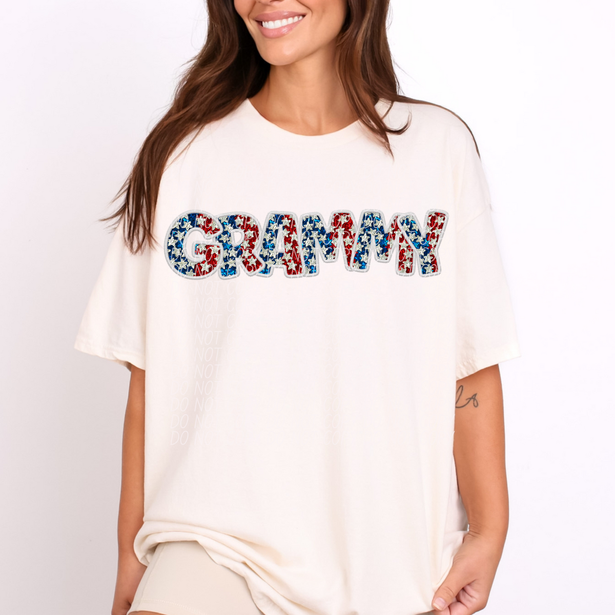 Grammy Glitter Stars (CITY) DTF transfer