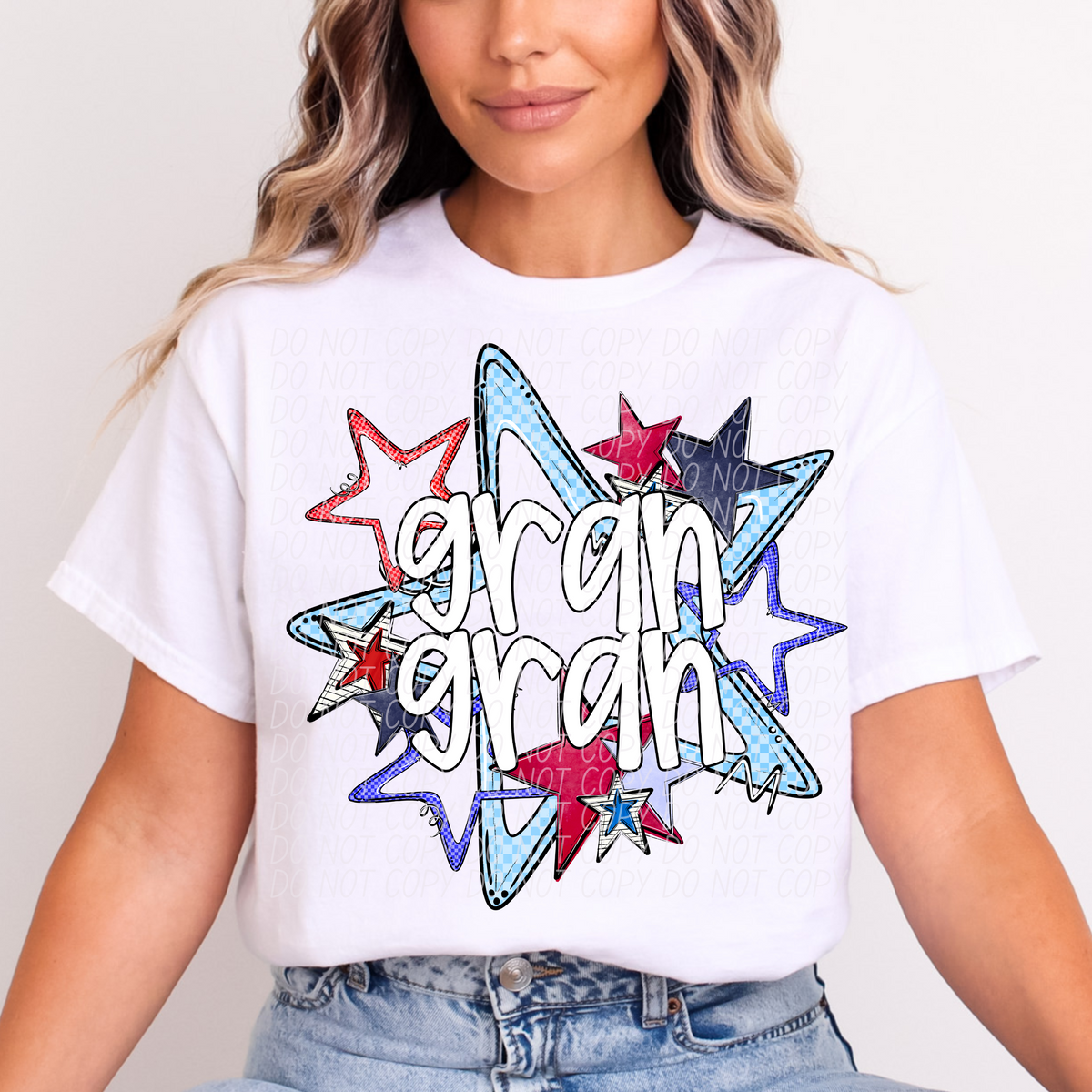 GRAN GRAN fourth of July stars (CITY) DTF transfer