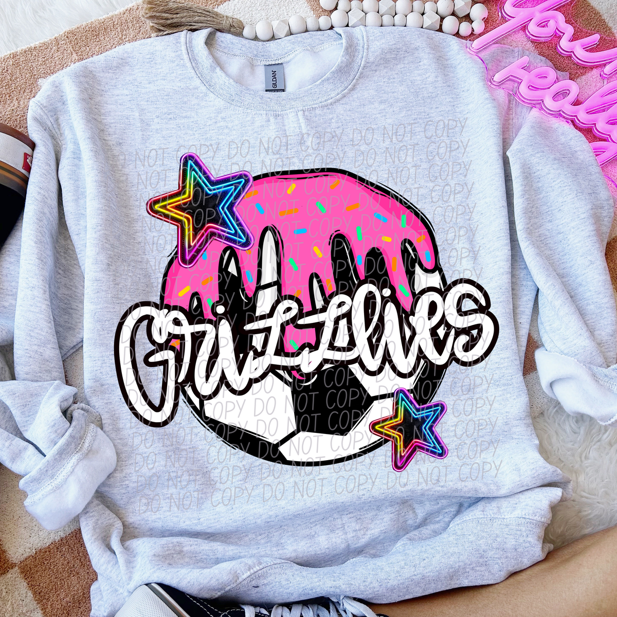 Dripping SOCCER Grizzlies (CITY) DTF transfer