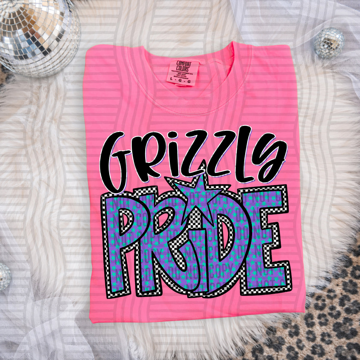 Grizzly star pride (Caplinger) DTF transfer