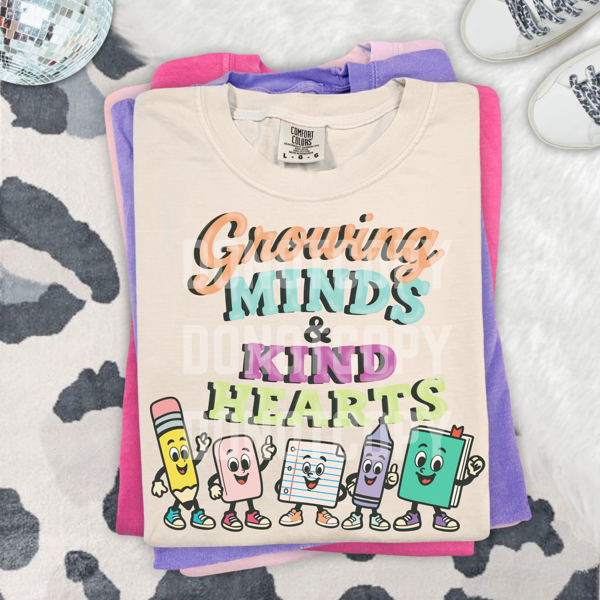 Growing minds & kind hearts (CSG) DTF Transfer