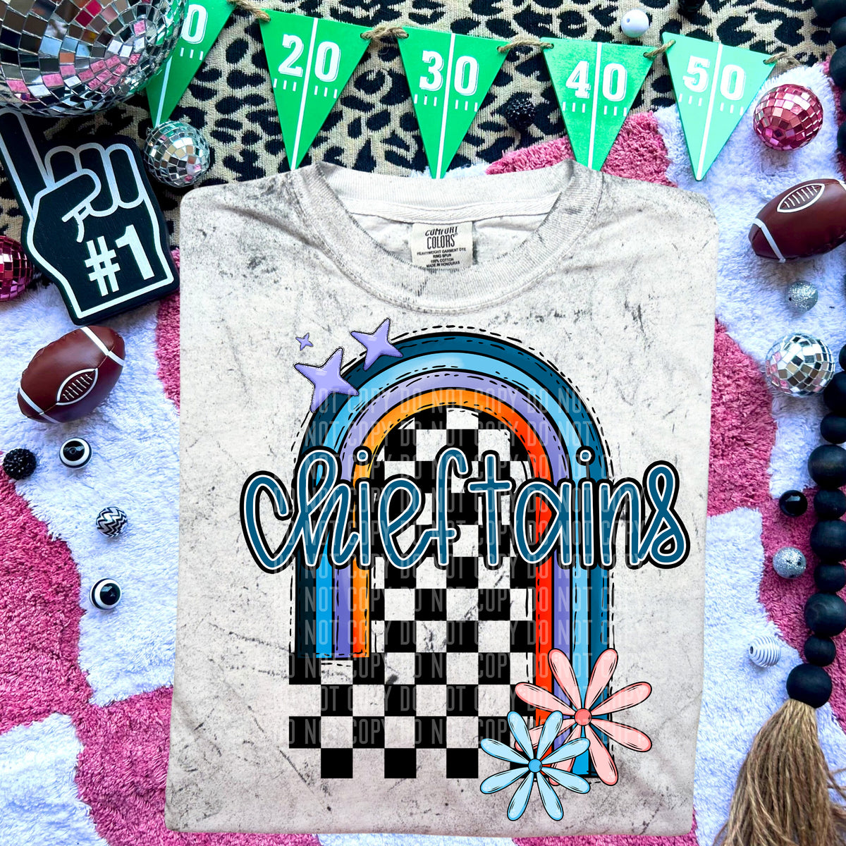 Chieftains Half Rainbow 54657 DTF transfer