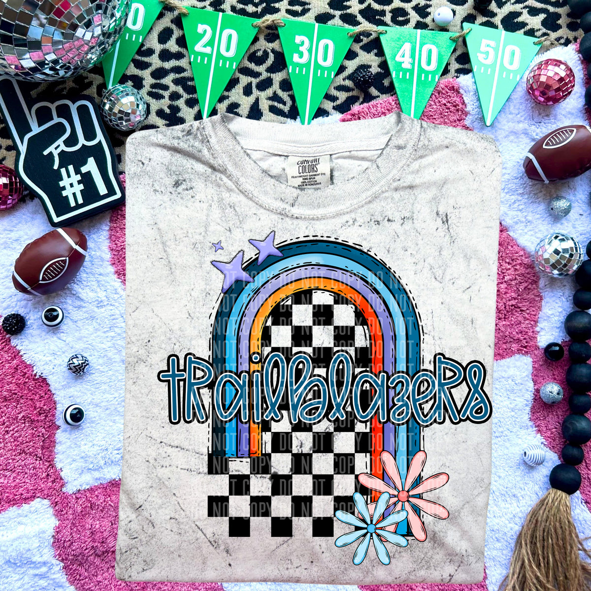 Trailblazers Half Rainbow 54748 DTF transfer