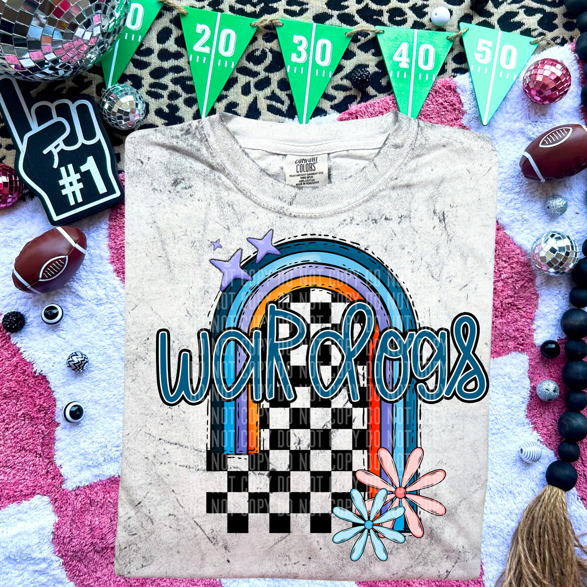 Wardogs Half Rainbow 54754 DTF transfer