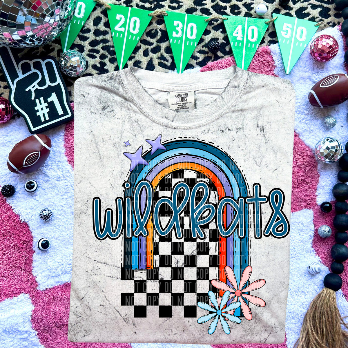 Wildkats Half Rainbow 54759 DTF transfer