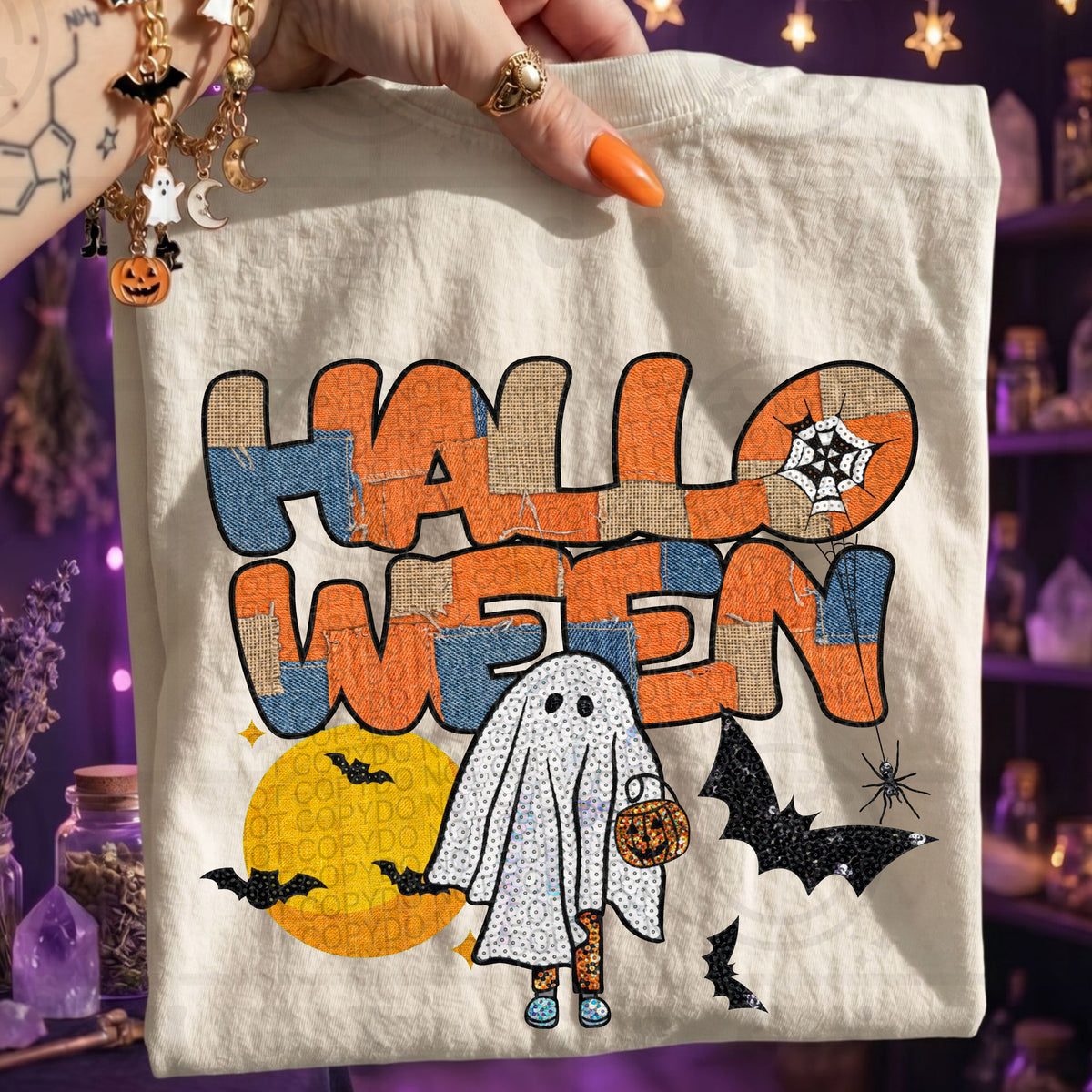 Halloween mixed patchwork (HW) DTF Transfer