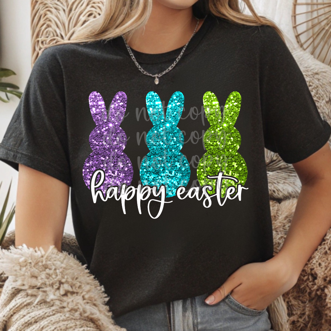Happy Easter (Parker)  DTF Transfer