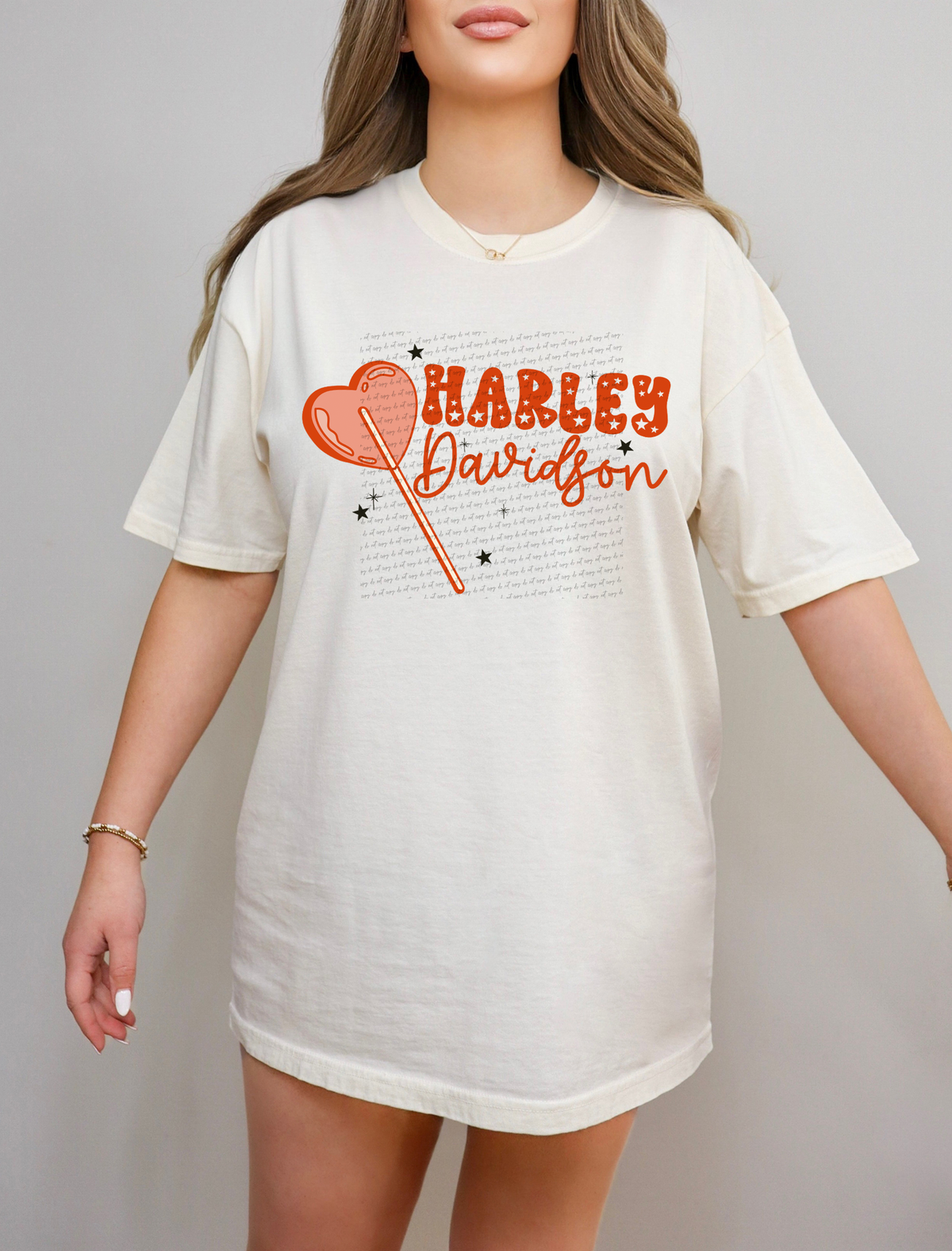 Harley Davidson Heart 69357 DTF transfer