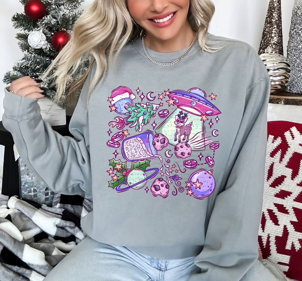 Have A Very Merry Milky Way Christmas No Words 69431 DTF transfer