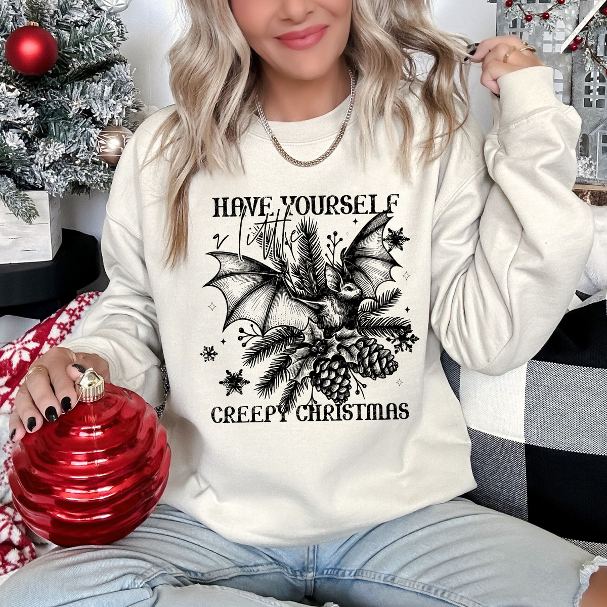 Have Yourself A Little creepy Christmas 66100 DTF transfer
