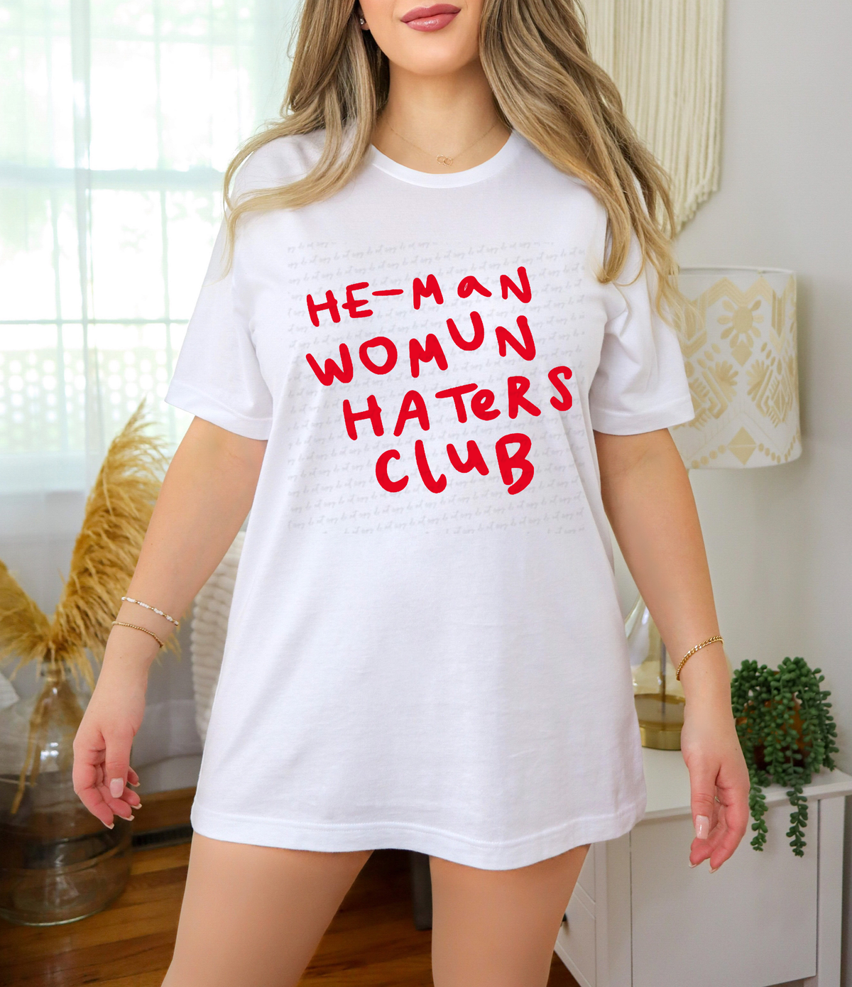 He-man Womun Haters Club 116917 DTF Transfer