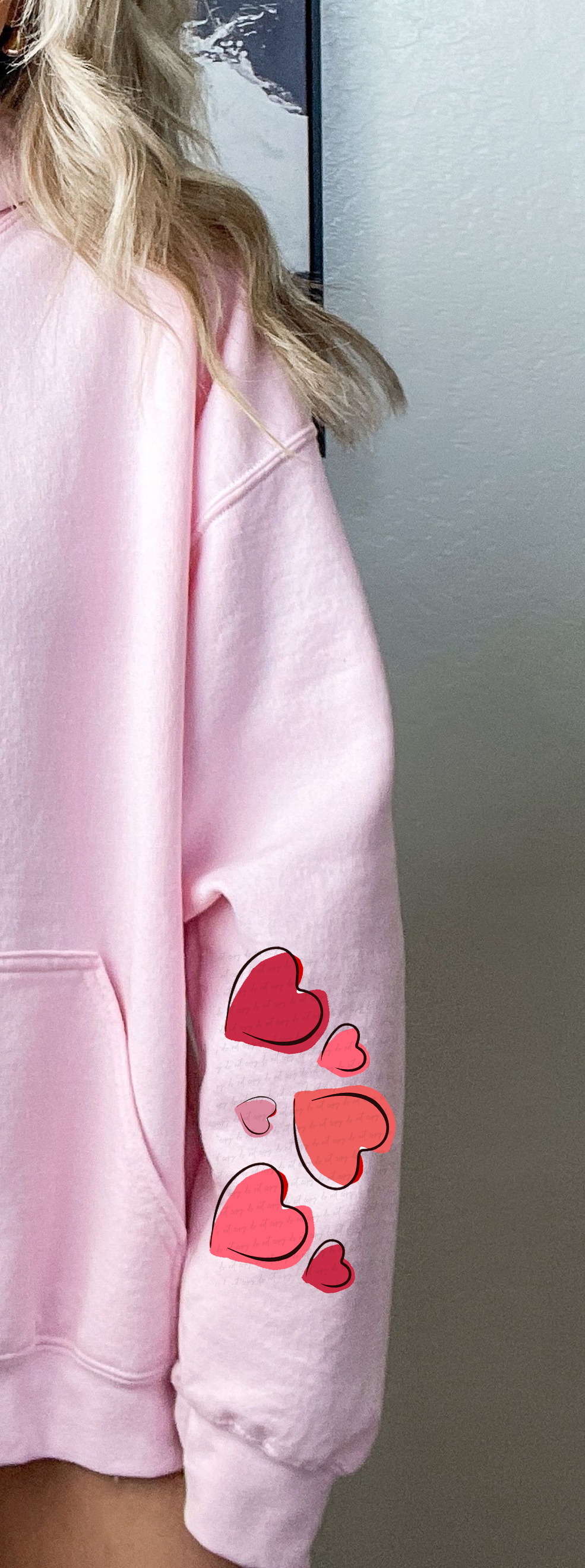 I Wear My Heart On My Sleeve (Sleeve Print) 116916 DTF Transfer