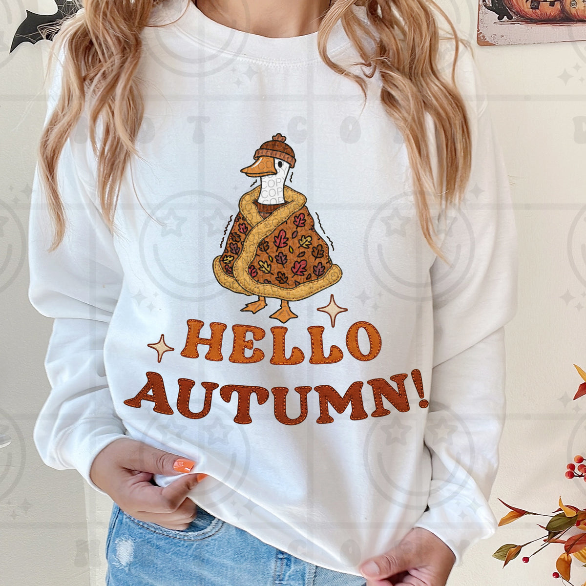 Hello autumn goose (HW) DTF Transfer